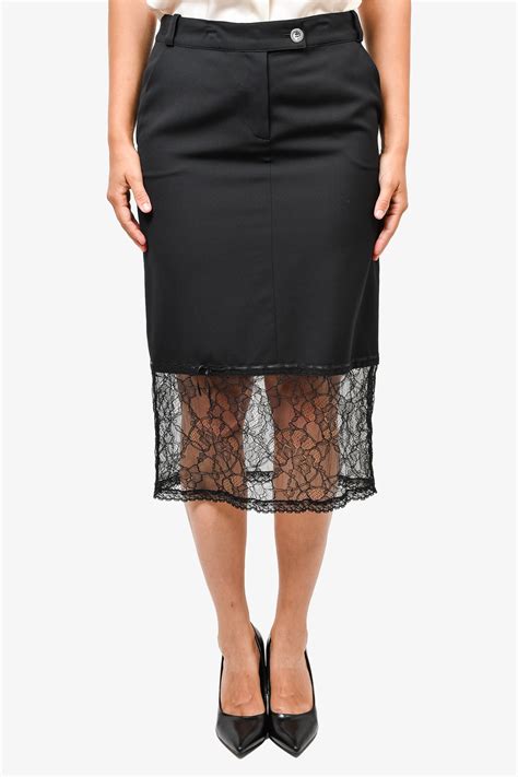 christian dior pencil skirt|Mid.